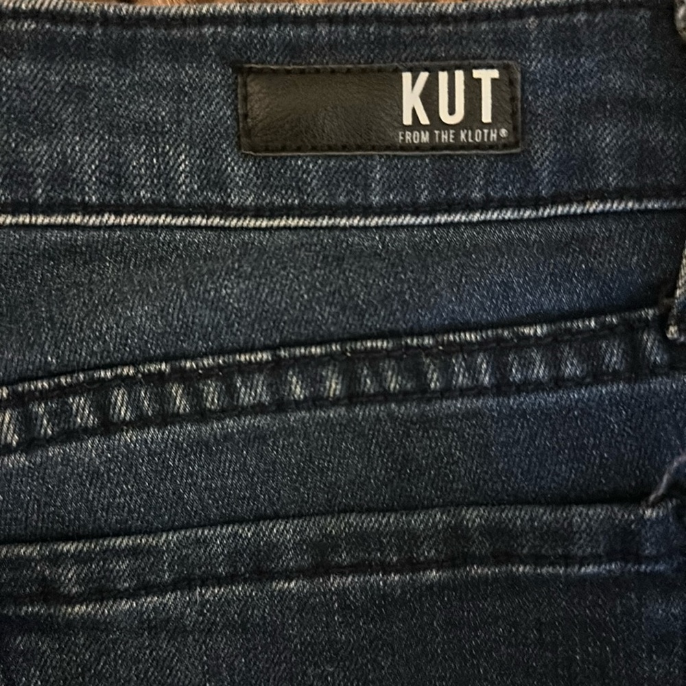 KUT FROM THE KLOTH - cropped distressed hem - size 4